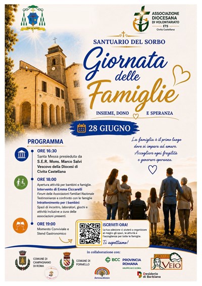 Giornata delle Famiglie - Insieme, dono e speranza